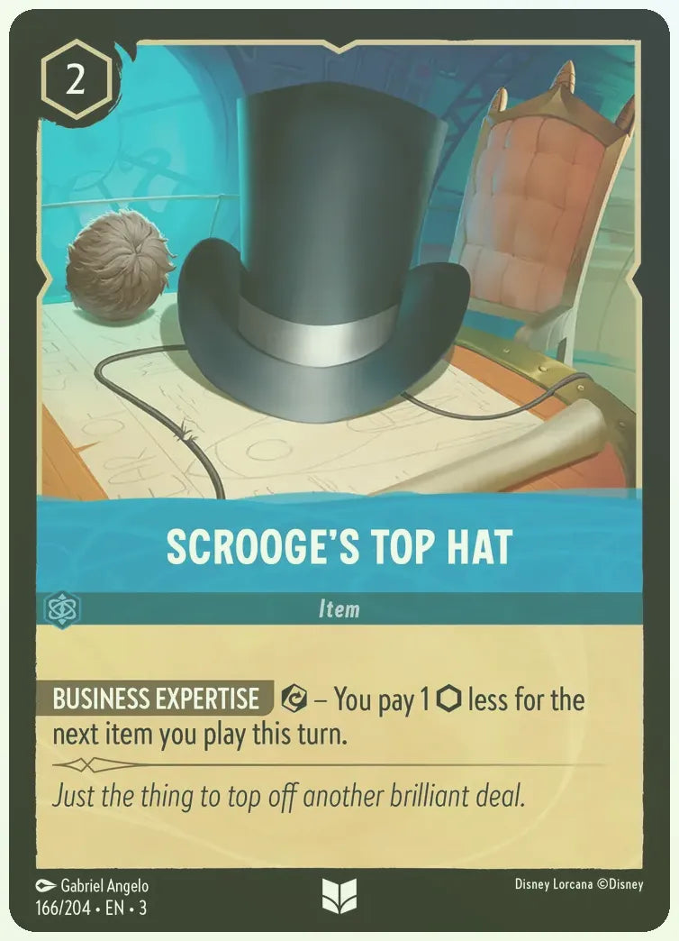 Scrooge's Top Hat Foil