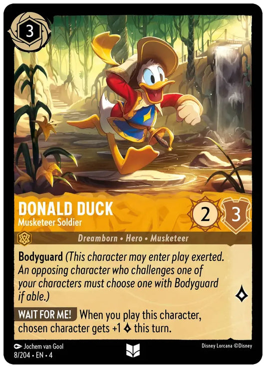 Donald Duck - Musketeer Soldier