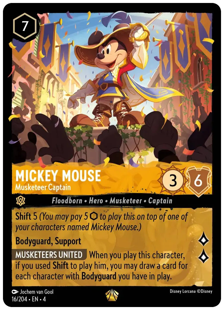 Mickey Mouse - Musketeer Captain