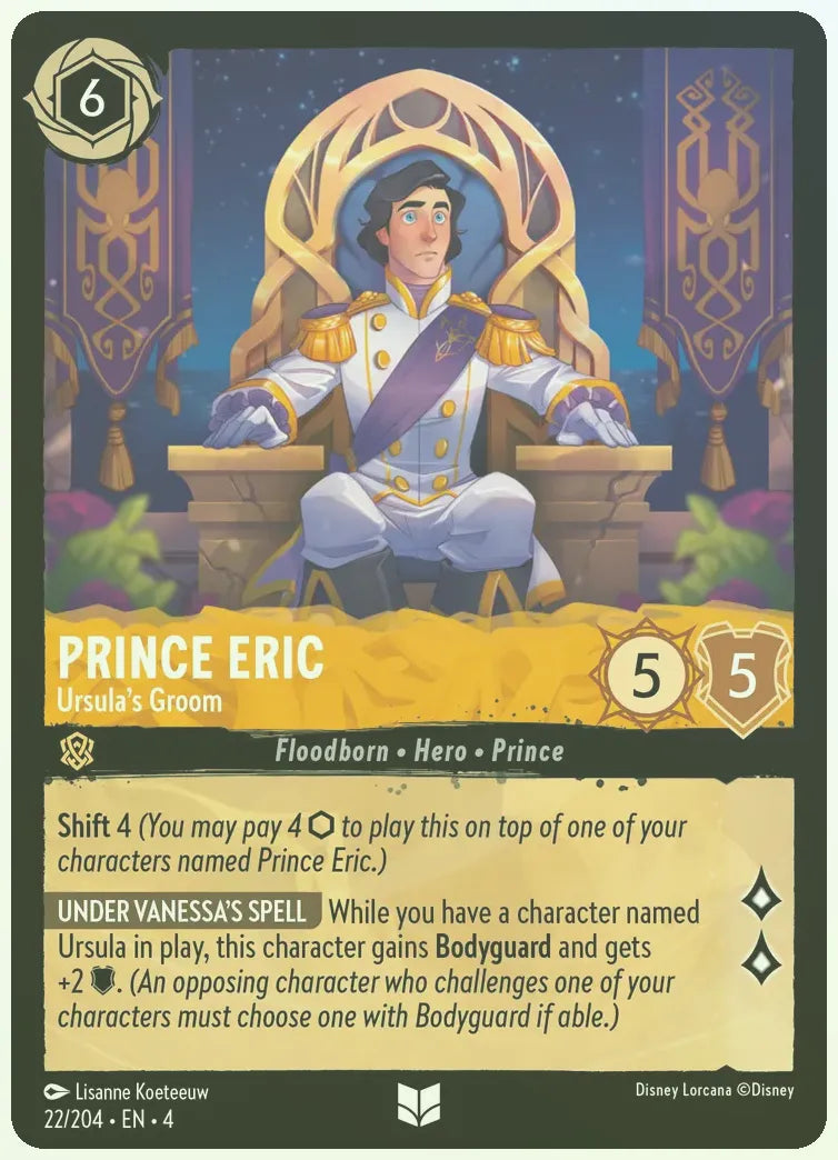 Prince Eric - Ursula's Groom Foil