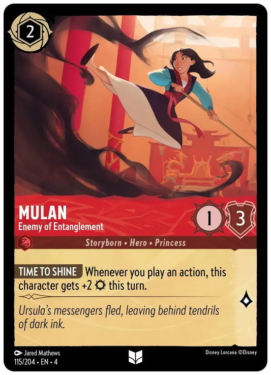 Mulan - Enemy of Entanglement