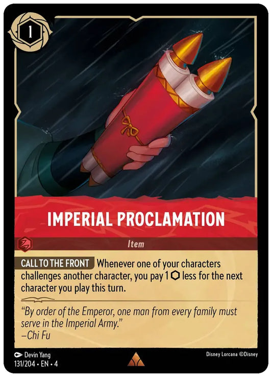 Imperial Proclamation