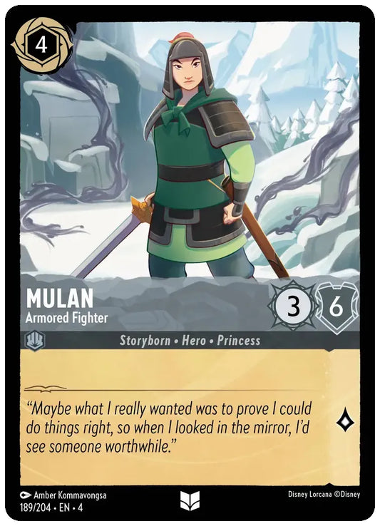 Mulan - Armored Fighter