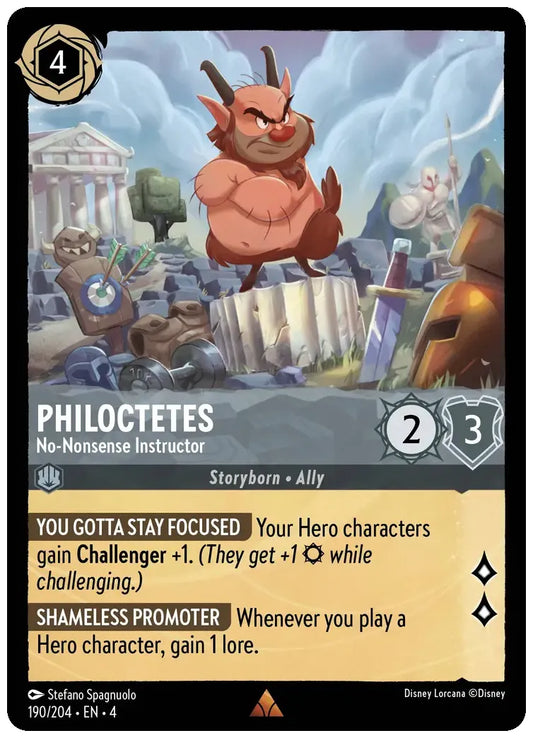 Philoctetes - No-Nonsense Instructor