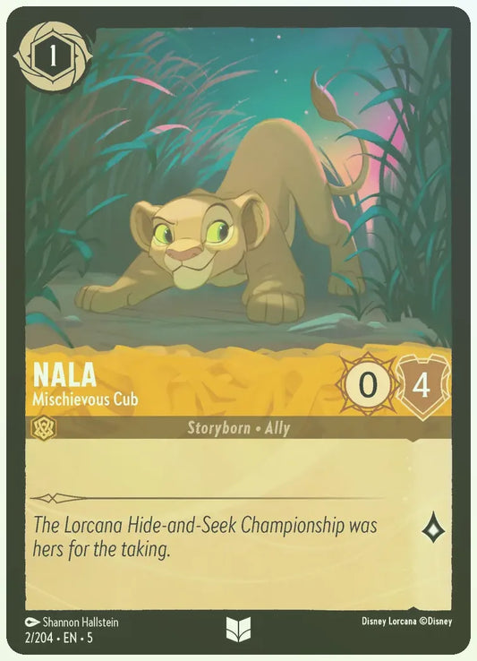 Nala - Mischievous Cub Foil