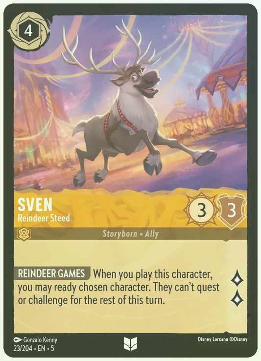 Sven - Reindeer Steed Foil