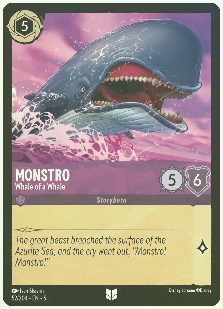 Monstro - Whale of a Whale Foil