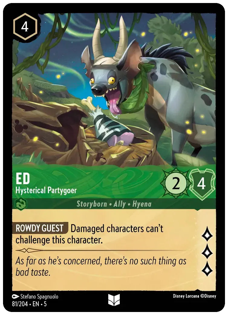 Ed - Hysterical Partygoer