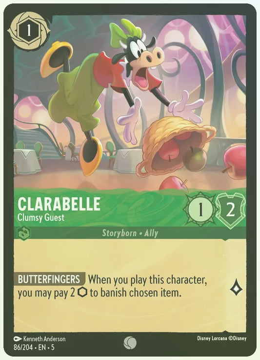 Clarabelle - Clumsy Guest Foil
