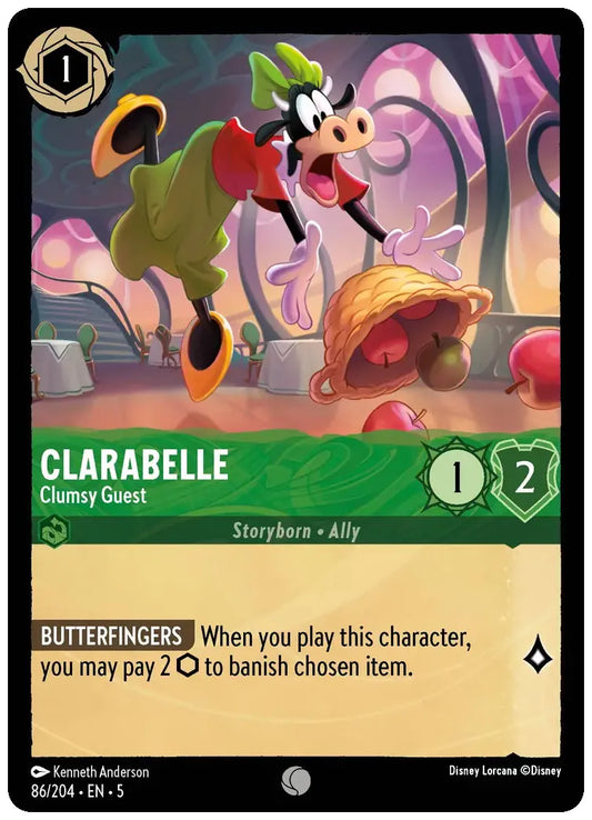 Clarabelle - Clumsy Guest