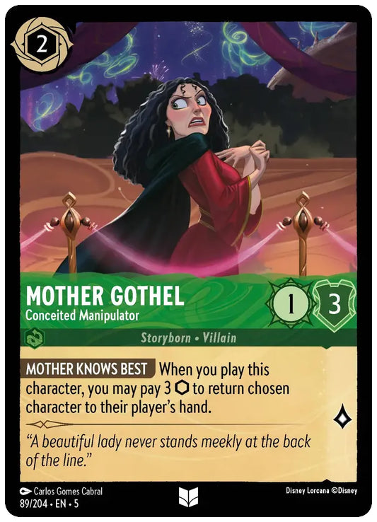 Mother Gothel - Conceited Manipulator