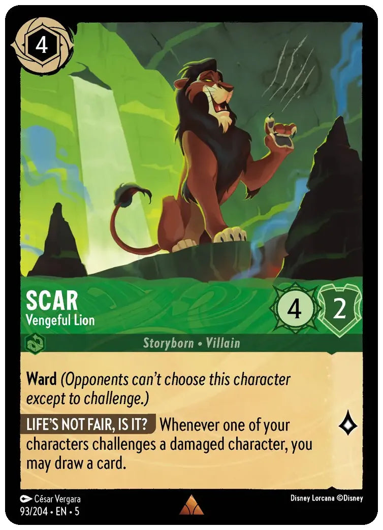 Scar - Vengeful Lion