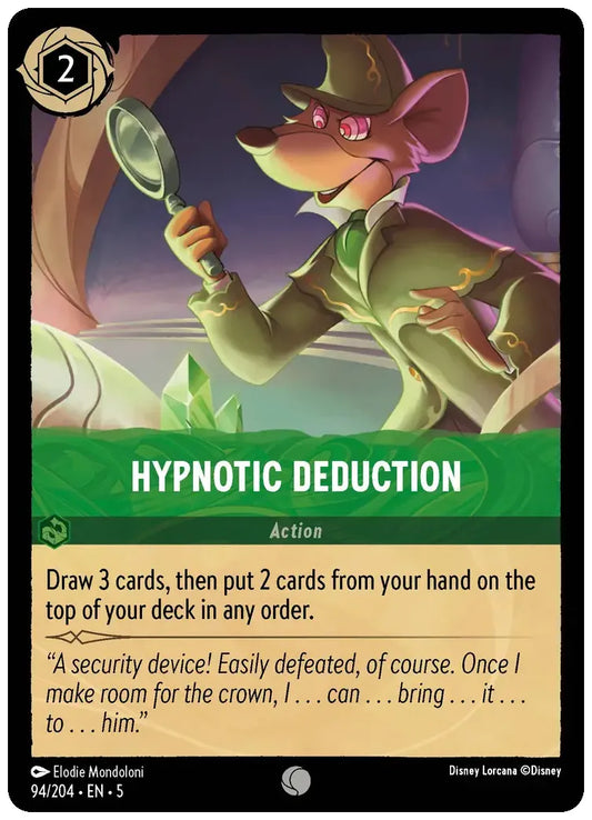 Hypnotic Deduction