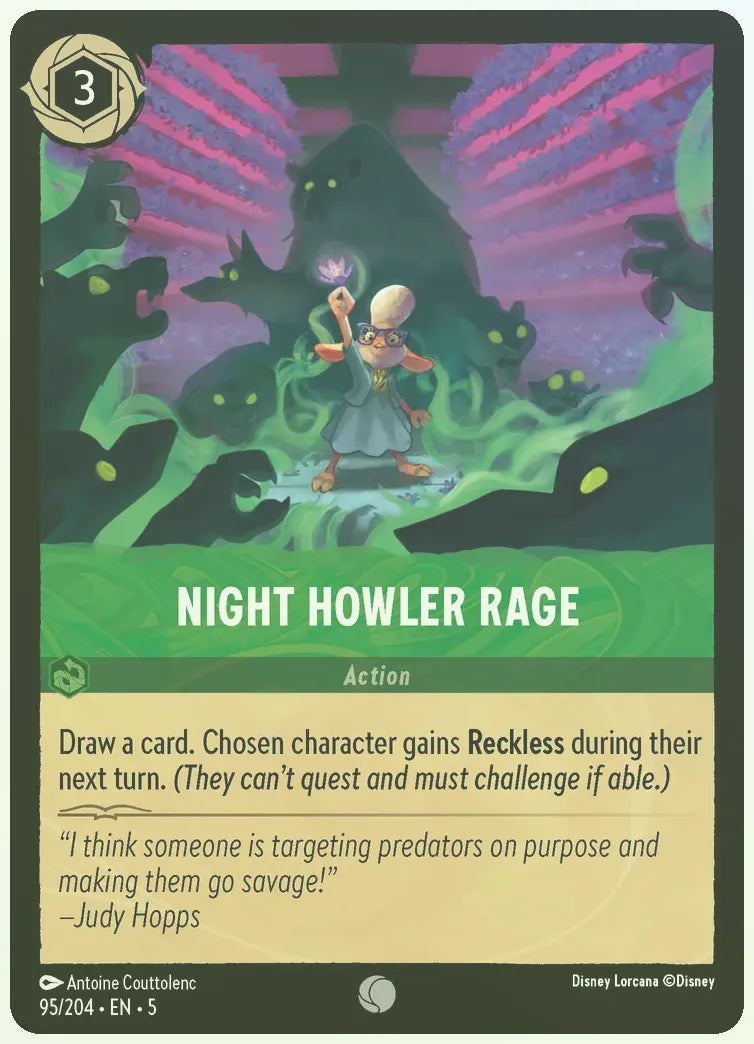 Night Howler Rage Foil