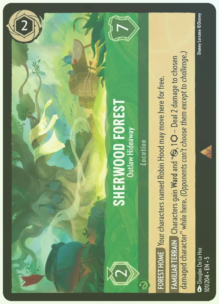 Sherwood Forest - Outlaw Hideaway Foil