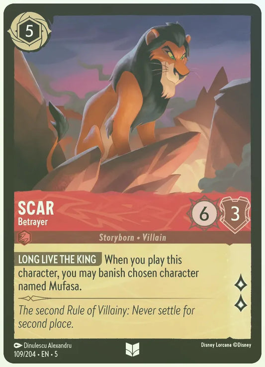 Scar - Betrayer Foil