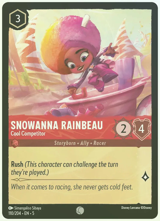 Snowanna Rainbeau - Cool Competitor Foil