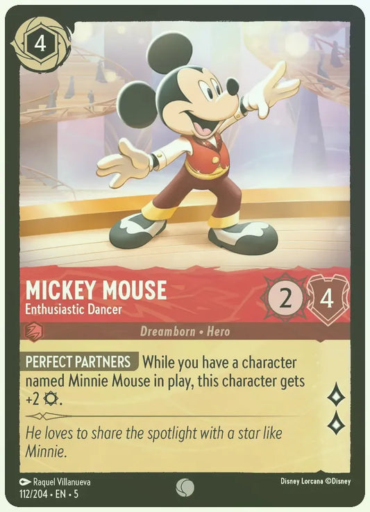 Mickey Mouse - Enthusiastic Dancer Foil