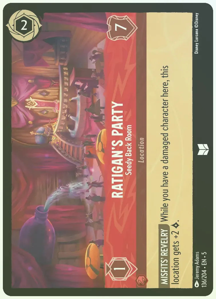 Ratigans Party - Seedy Back Room Foil