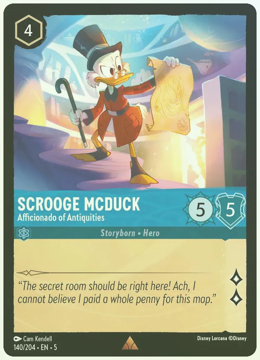 Scrooge McDuck - Afficionado of Antiquities Foil
