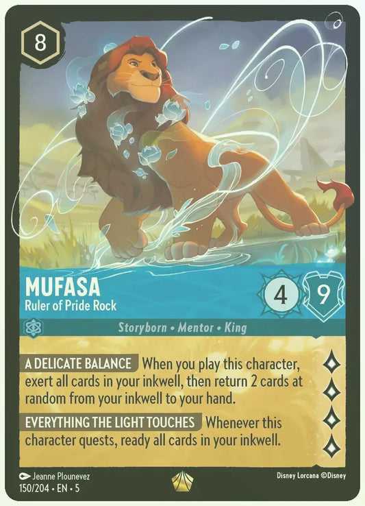 Mufasa - Ruler of Pride Rock Foil