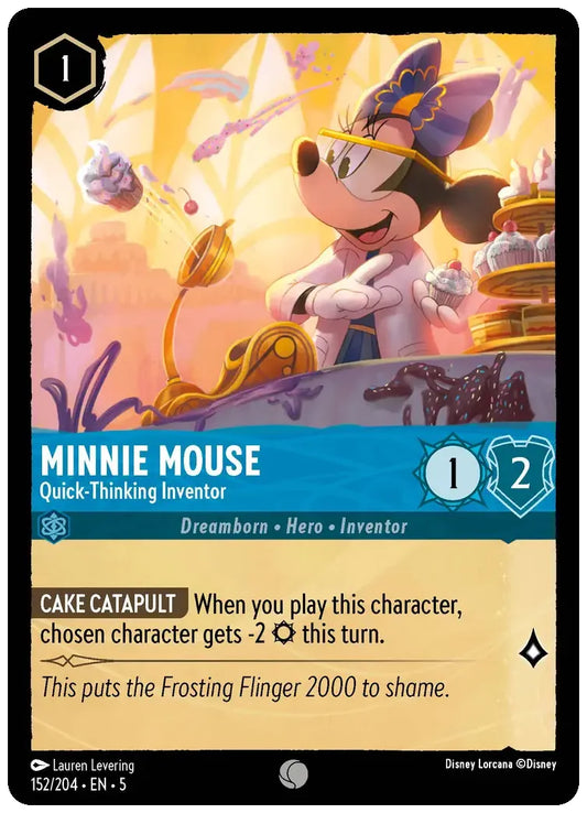 Minnie Mouse - Quick-Thinking Inventor