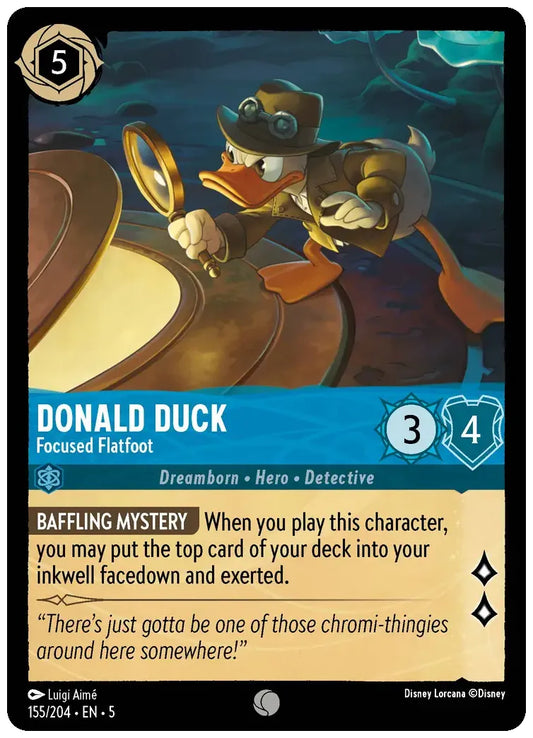Donald Duck - Focused Flatfoot
