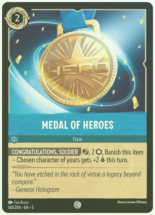 Medal of Heroes Foil