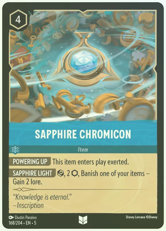 Sapphire Chromicon Foil