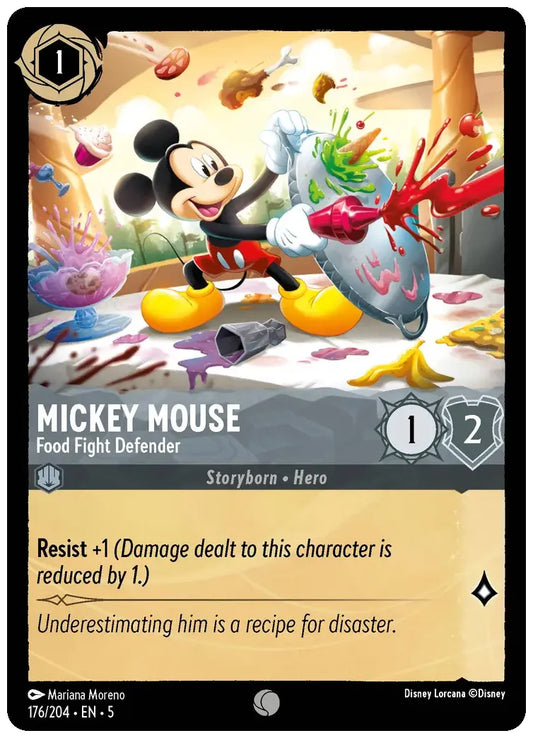 Mickey Mouse - Food Fight Defender
