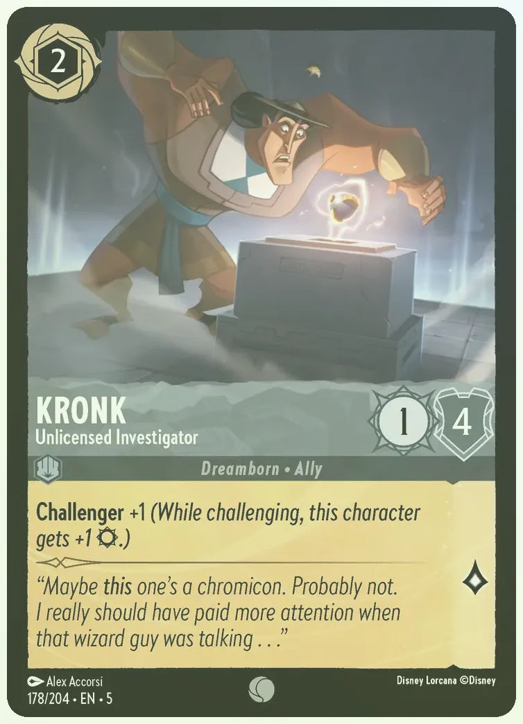 Kronk - Unlicensed Investigator Foil