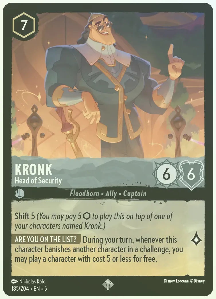 Kronk - Head of Security Foil