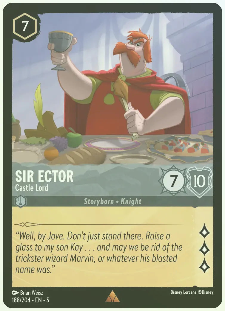 Sir Ector - Castle Lord Foil