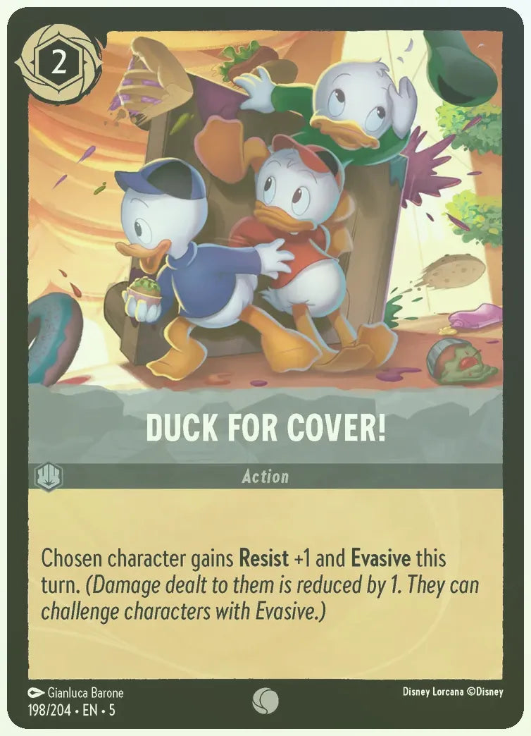 Duck for Cover! Foil