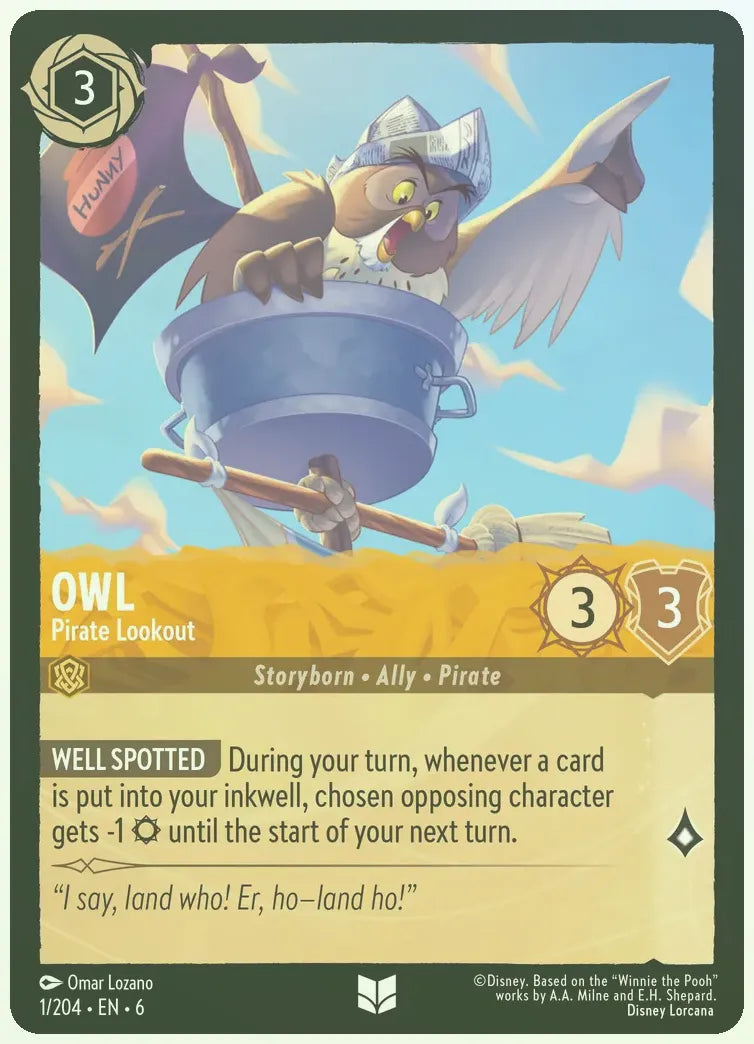 Owl - Pirate Lookout Foil