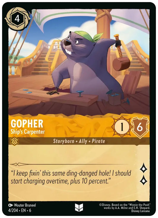 Gopher - Ship's Carpenter