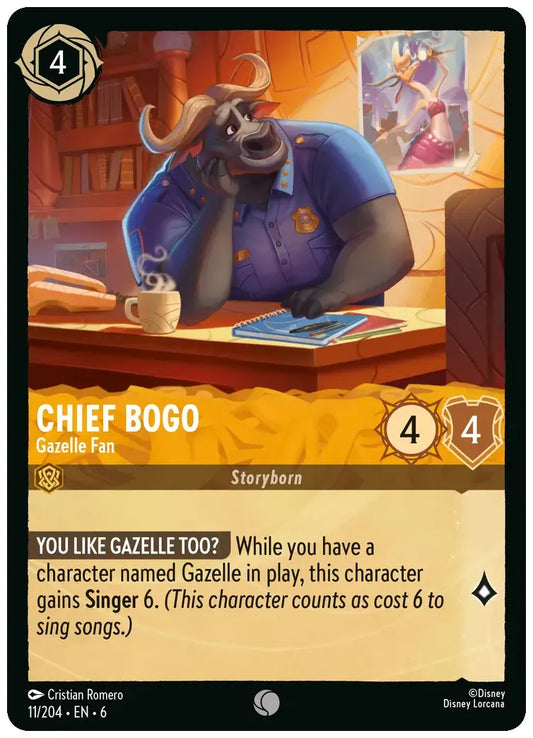 Chief Bogo - Gazelle Fan