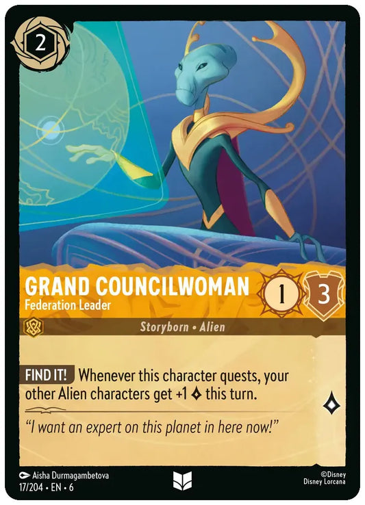 Grand Councilwoman - Federation Leader