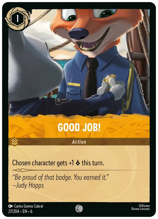 Good Job!
