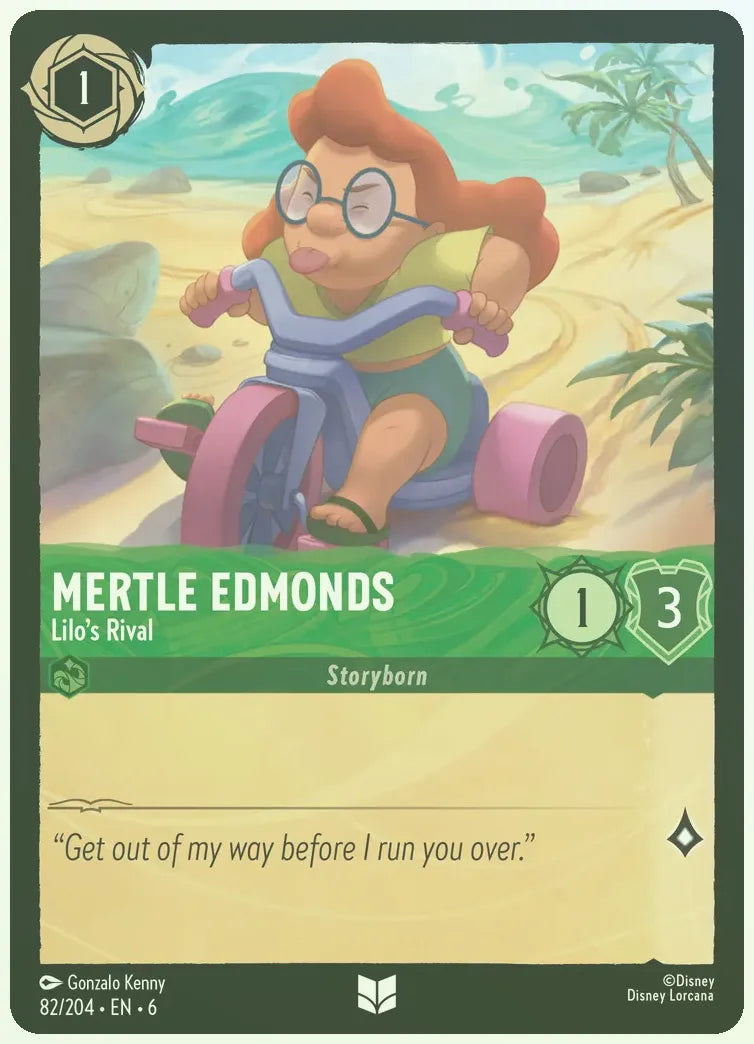 Mertle Edmonds - Lilo's Rival Foil