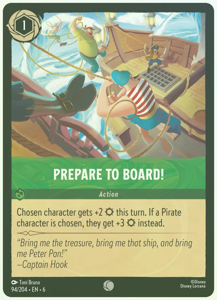 Prepare To Board! Foil