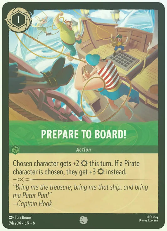 Prepare To Board! Foil