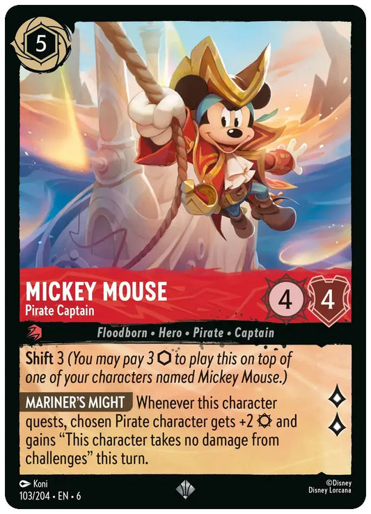 Mickey Mouse - Pirate Captain
