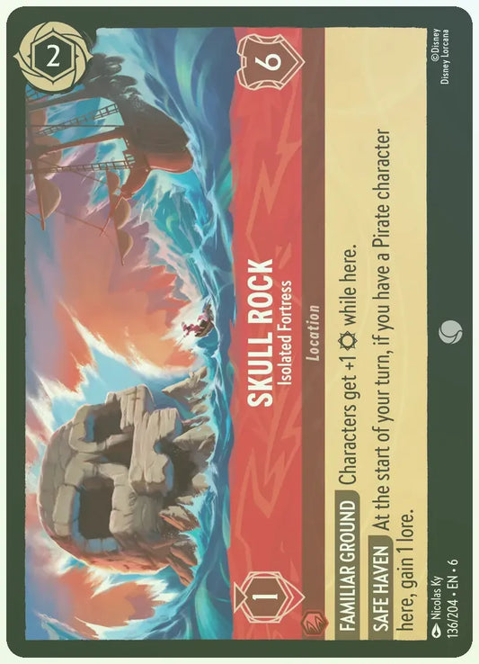 Skull Rock - Isolated Fortress Foil