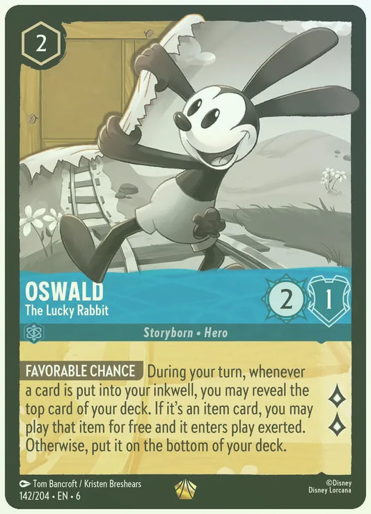 Oswald - The Lucky Rabbit Foil