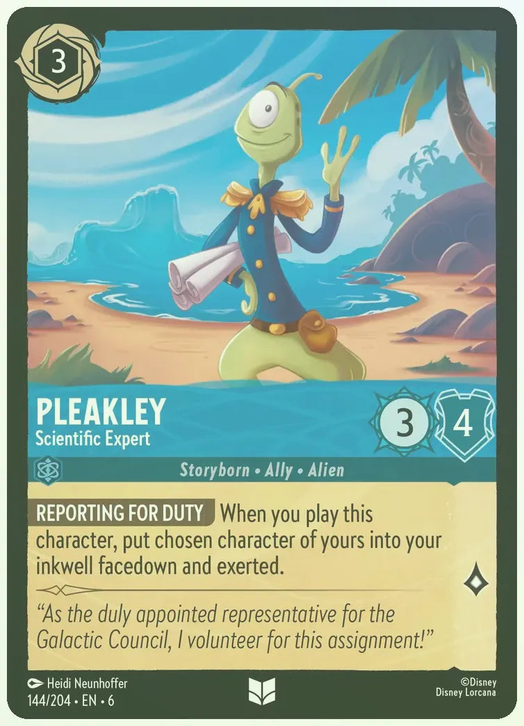 Pleakley - Scientific Expert Foil