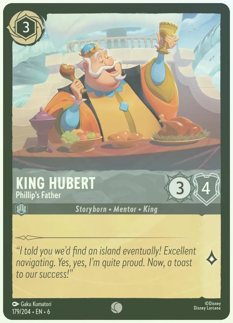 King Hubert - Phillip's Father Foil