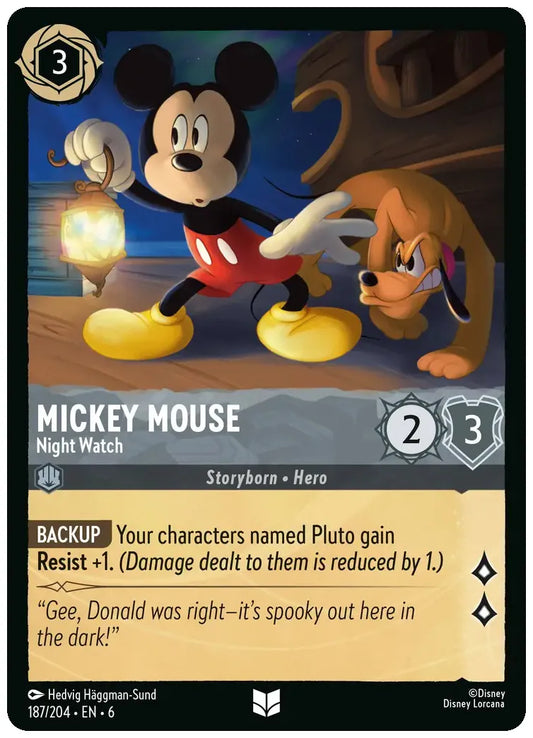 Mickey Mouse - Night Watch