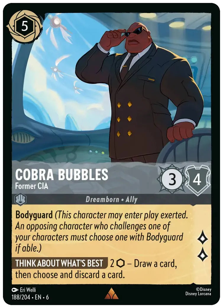 Cobra Bubbles - Former CIA