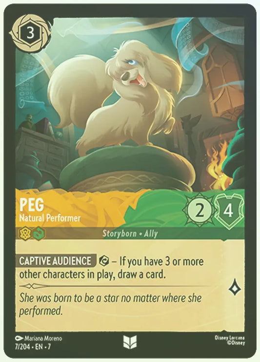 Peg - Natural Performer Foil